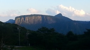 I've always thought this mountain looks like a blue whale!