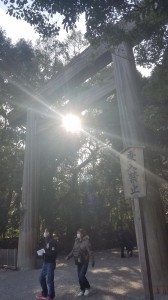 A picture I took when I went to Atsuta Jingu.