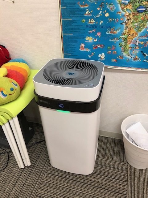 世界最強クラスの空気清浄機を導入しました ブログ 一生モノの英語を 名古屋市昭和区の英会話スクールbigbowenglishlab